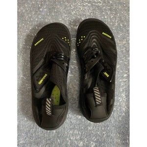 Saguaro Kids Water Outdoor Shoes - US Size 1 - Eur 32 - Blck Neon Grn/Ylw- New